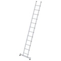 Guenzburger Anlegeleiter mit Sprossen Profiausführung, Breite 420 mm 12 Sprossen, mit nivello®-Traverse