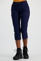 Mammut Damen Runbold Capri Hose (Größe S, Blau)