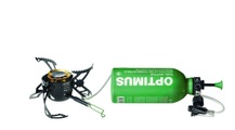 Optimus Polaris Optifuel Kocher mit 0,4L Brennstoff Flasche 2019 Mehrstoffkocher