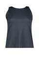 POWERZONE Damen Top Blau, Damen, Größe: M