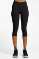 POWERZONE Damen 3/4 Tight Schwarz, Damen, Größe: L