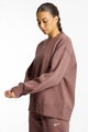 Nike Phoenix Fleece Damen Pullover Braun, Damen, Größe: L