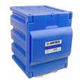 Justrite® PE-Aufsatz-Sicherheitsschrank für korrosive Chemikalien, HxBxT 500 x 360 x 440 mm, manuell schliessend