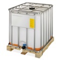 IBC-Container Ex-Ausführung, auf Kunststoff-Palette, 1.000 Liter