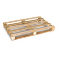Einweg-Palette, 4-seitig einfahrbar, LxBxH 1.200 x 800 x 129 mm