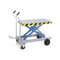 Scheren-Hubtischwagen, schmal, TK 500 kg, à 975 x 500 mm