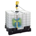 Mischwerk u. Container-Pumpe, für 200-Liter-Fässer u. 1.000-Liter-IBC