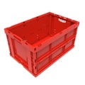 Euronorm-Faltbox Premium, 68 Liter, rot