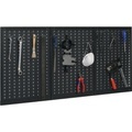 Lochwand, B400xH600mm, Gesamt-B1200xH600mm, mit 12 Standardhaken
