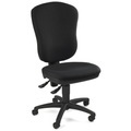 Topstar® Bürodrehstuhl Point 80, grosse Rückenlehne, Muldensitz, schwarz