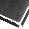 Matte mit Ölbindevlies LxBxH 1630 x 910 x 19 mm schwarz/orange
