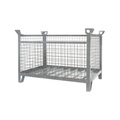 Eichinger® Industrie-Gitterbox-Stapelpalette, 1500 kg, LxBxH 1500x1000x750 mm, feuerverzinkt
