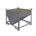 Eichinger® Silobehälter mit Auslaufschieber, 300 Liter anthrazitgrau