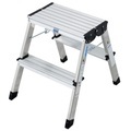 Klapptritt, Höhe 44 cm, 1 Stufe und Standfläche, bis 150 kg belastbar