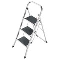 Hailo, Hailo K30 4393-801 Aluminium Klapptritt klappbar Arbeitshöhe (max.): 2.45 m Silber, Schwarz 4.6 kg