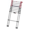 Hailo, Hailo T80 FLEXLINE 7113-091 Aluminium Teleskopleiter Arbeitshöhe (max.): 3.4 m Silber, Schwarz, Rot 8.1 kg