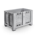 Palettenbox M, 1200x800x760 mm, durchbrochen, mit 4 Füssen