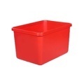 Rechteckbehälter L, geschlossen, rot, 991x686x601 mm