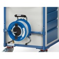 fetra® Druckluft-Schlauchaufroller für Werkstattwagen, Schlauchlänge 25 m