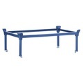 fetra® Aufsatzrahmen für Paletten-Fahrgestell, HxBxT 270 x 1.210 x 810 mm