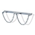 fetra® Wandhalterung für 2 Gasflaschen, Kettensicherung, Flaschen-Ø 230 mm