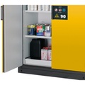 Sockelblende für asecos Sicherheitsschränke der Q30 Serie, Stahlblech, anthrazitgrau, B 818 x T 35 x H 85 mm