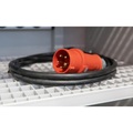 Netzanschlusskabel f. Sicherheitsschrank Battery Charge, 400 V, 3-phasig, Absich. 3x16 A, 11,04 kW