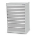 Schubladenschrank Profi, Schubladen 6x100 + 2x150 mm, HxBxT 1.019 x 680 x 500 mm