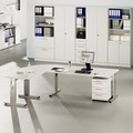Standcontainer mit Hängeregister Solid, grau