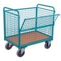 Ameise® Kastenwagen mit Gitterwänden, Ladefläche 1.200 x 745 mm