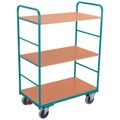 Ameise® Etagenwagen, TK 250 kg, allseitig offen, 3 Etagen à 1.000 x 700 mm