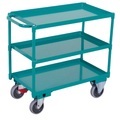 Ameise® Tischwagen, mit öldichten Wannen, 3 Etagen à 846 x 496 mm