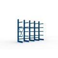 META Schwerlast-Kragarmregal, einseitig, TK pro Arm 630 kg, HxBxT 3.000 x 4.090 x 800 mm