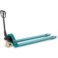 Ameise®- Handhubwagen Ameise®, TK 2.000 kg, GL 1.800 mm, Nylon, Tandemrollen, RAL 5018 türkisblau