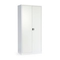 BASIC Flügeltürschrank, HxBxT 1.800 x 800 x 380 mm, lichtgrau