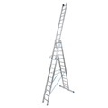 Mehrzweckleiter KRAUSE®, 3-teilig, Gesamtlänge 10,25 m