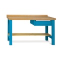 Schwere Werkbank Premium mit Schublade, TK 550 kg, HxBxT 850 x 2.000 x 700 mm