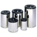 VAR® Sicherheits-Papierkorb, feuersicher, 15 Liter, Edelstahl