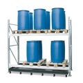 Regalbodenwanne, HxBxT 220 x 1.340 x 3.280 mm, Auffangvolumen 240 l, ohne Lochplatte