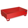 Auffangwanne Modul MAW, Stahlblech, HxBxT 365 x 735 x 1.290 mm, feuerverzinkt