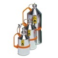 Rötzmeier® Sicherheitskanne aus Edelstahl, mit Schraubverschluss, 5 Liter