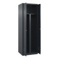 C+P PSA Doppel-Spind Classic PLUS, 2 Abteile, HxBxT 1.850 x 600 x 500 mm, anthrazitgrau, anthrazitgrau, Zylinderschloss