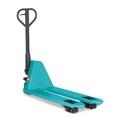 Ameise®- Handhubwagen Ameise® extraschmal, GL 1.150 mm, Vollgummi/Polyurethan, RAL 5018 türkisblau