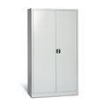 BASIC Werkstatt-Flügeltürschrank, HxBxT 1.950 x 1.200 x 420 mm, lichtgrau/lichtgrau