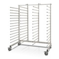 Tragarmwagen, lackiert, 4 x 14 verzinkte Tragarme, Tragkraft 300 kg