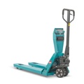 Hubwagen mit Waage Ameise® PTM 2.0 Scale +, mit Präzisionswaage, Tragfähigkeit 2.000 kg, Tandemrollen