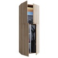 Holz Besenschrank Staubsauger Putzschrank Haushaltsschrank Drehtüren Lona Holz Besenschrank Staubsauger Putzschrank Haushaltsschrank Drehtüren Lona