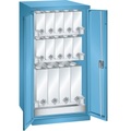 LISTA Chemikalienschrank, HxBxT 1.450 x 717 x 753 mm, 3 Kannenböden, lichtblau