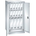 LISTA Chemikalienschrank, HxBxT 1.450 x 717 x 753 mm, 3 Kannenböden, lichtgrau