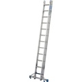 Krause 131621 131621 Aluminium Schiebeleiter Arbeitshöhe (max.): 6.70 m 19.9 kg